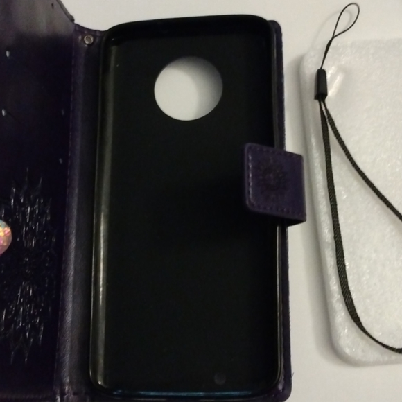 3D sunflower purple protective case for cell phone - Picture 8 of 8